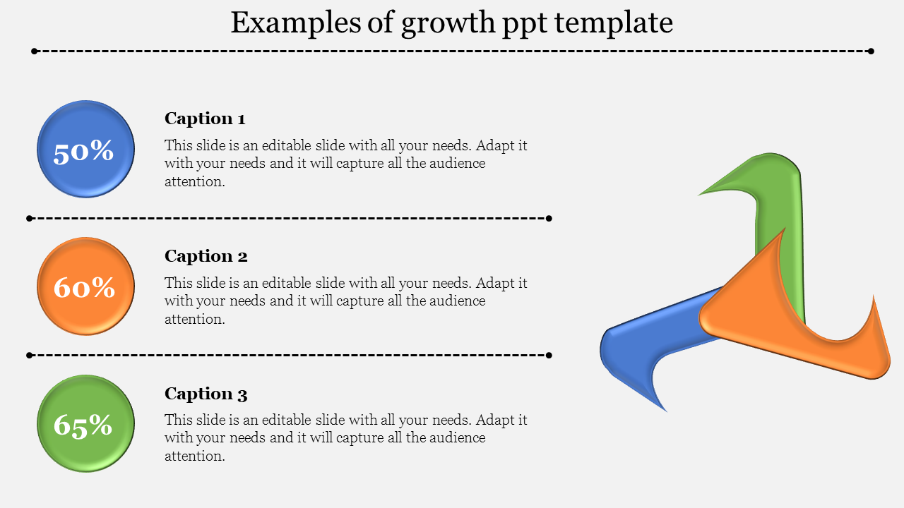 Free -  Growth PowerPoint Presentation Template